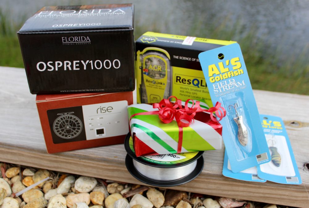 fishing gift ideas|fishing gift ideas||personal locator beacon||clenzoil|als goldfish lure|blakemore swim n runner|redington rise fly reel|platypus pretest fishing line||gift certificate