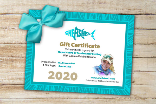 SheFishes2 Gift Cards