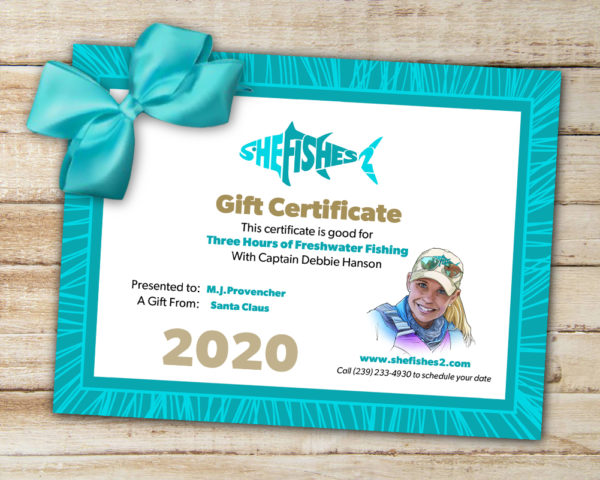 SheFishes2 Gift Cards
